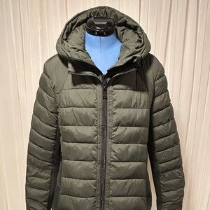 Bernardo Men's Dark Green Puffer Jacket